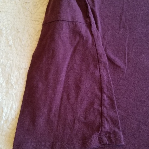 EUC Loft size XS maroon top cold shoulder - Picture 5 of 6